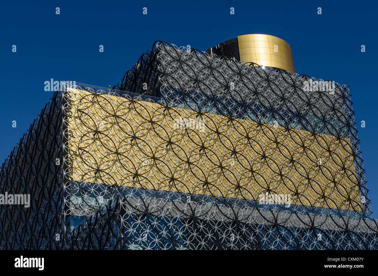 Die neue Library of Birmingham nähert sich Fertigstellung Stockfoto