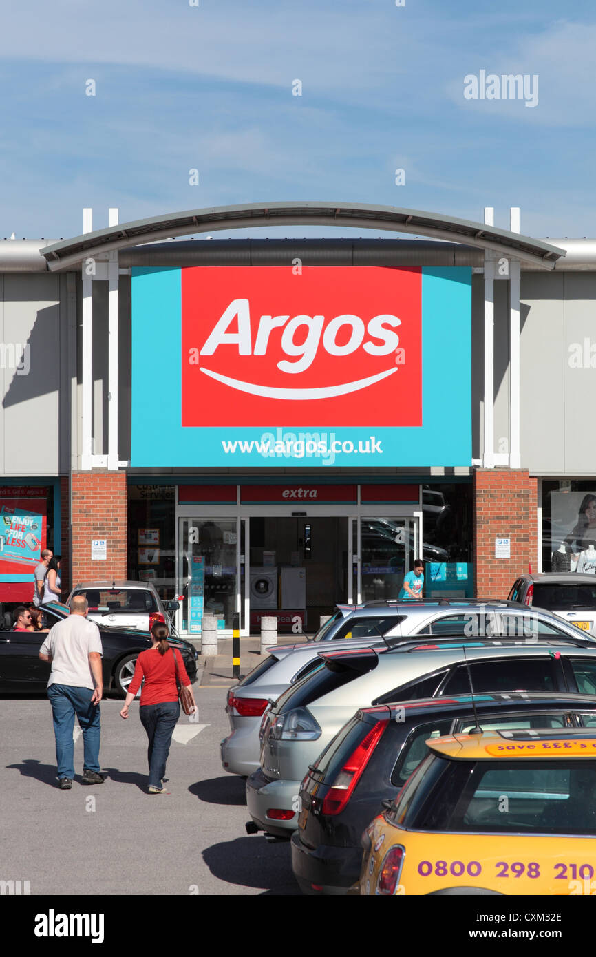 Argos-Shop Stockfoto