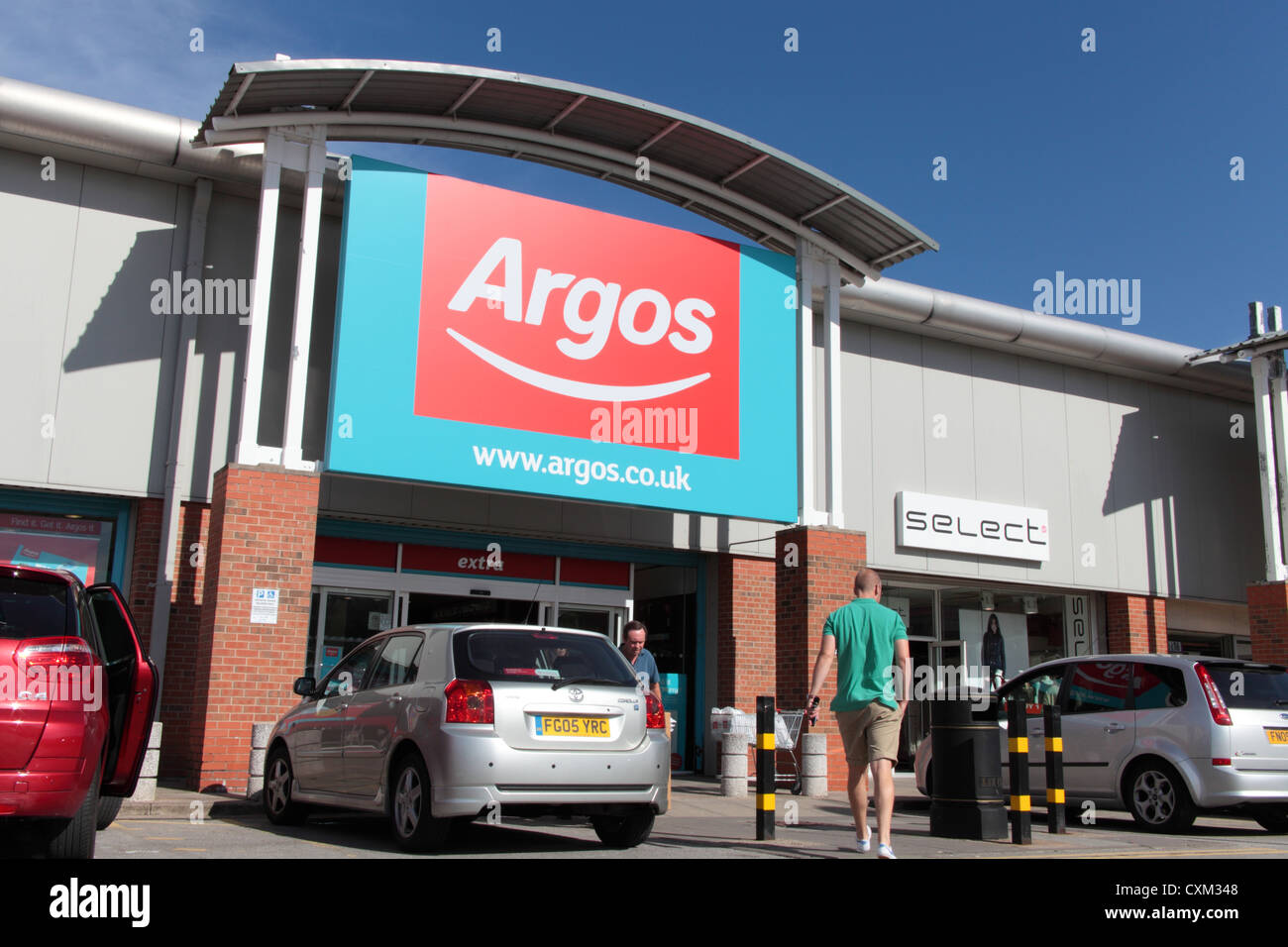 Argos-Shop Stockfoto