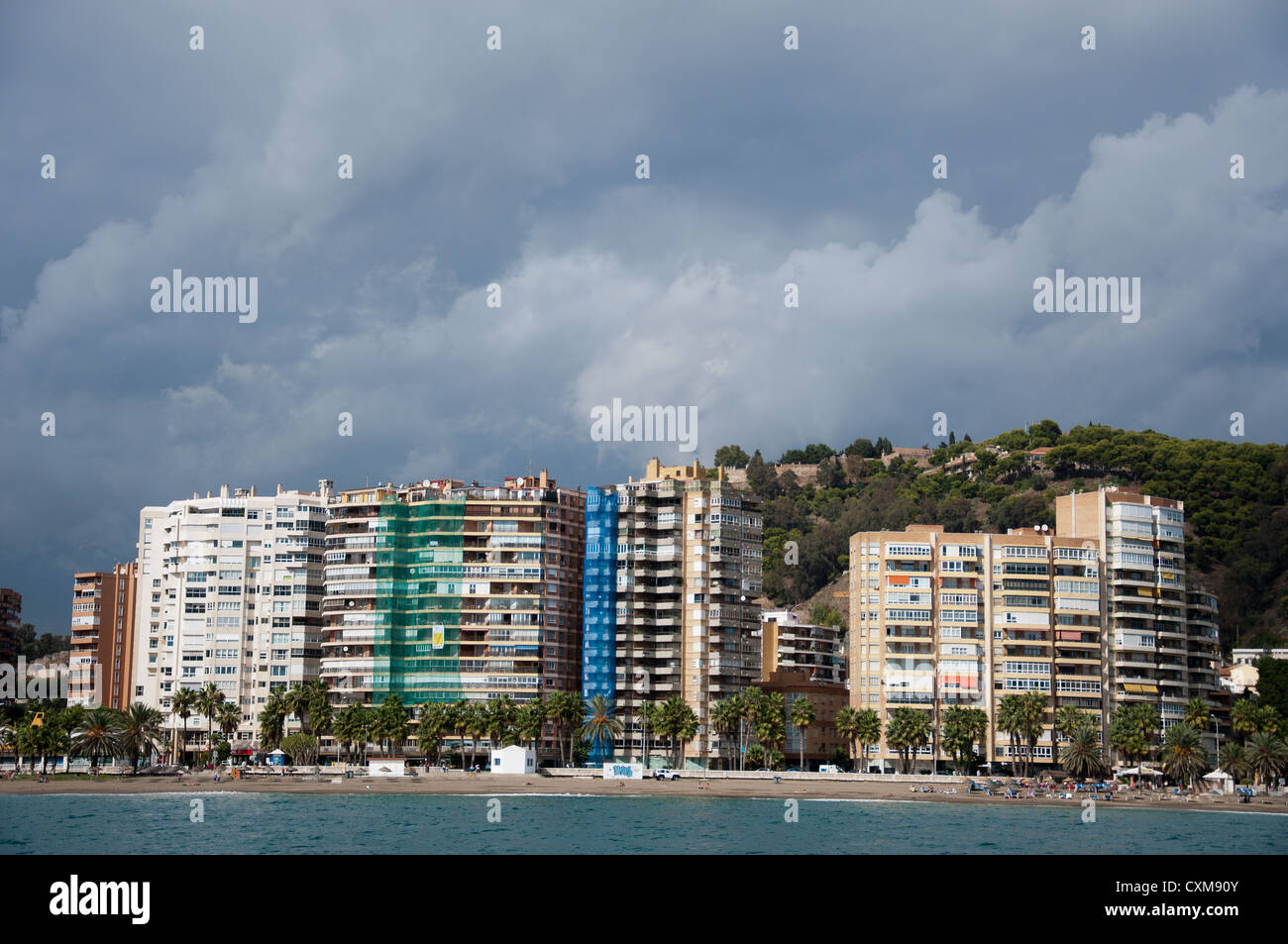Malaga, Spanien Stockfoto