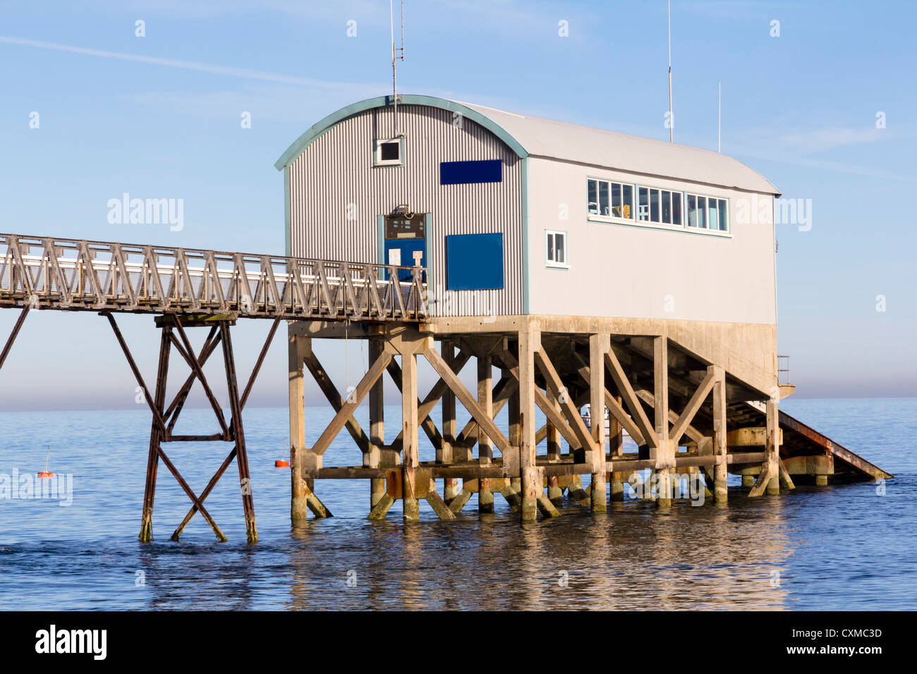 Selsey Bill Rettungsstation, West Sussex England UK Stockfoto