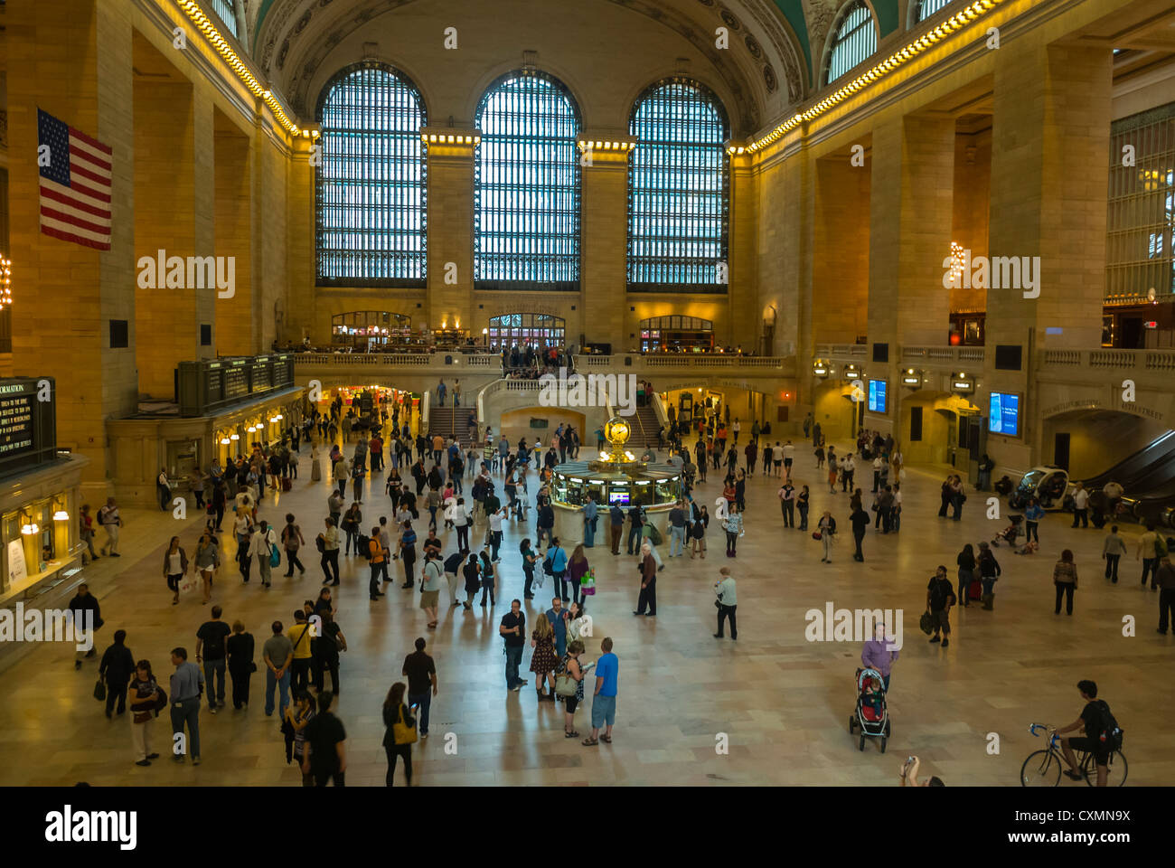 New York, NY, USA, allgemeine Übersicht innen Grand Central Bahnhofsgebäude, Manhattan Stockfoto