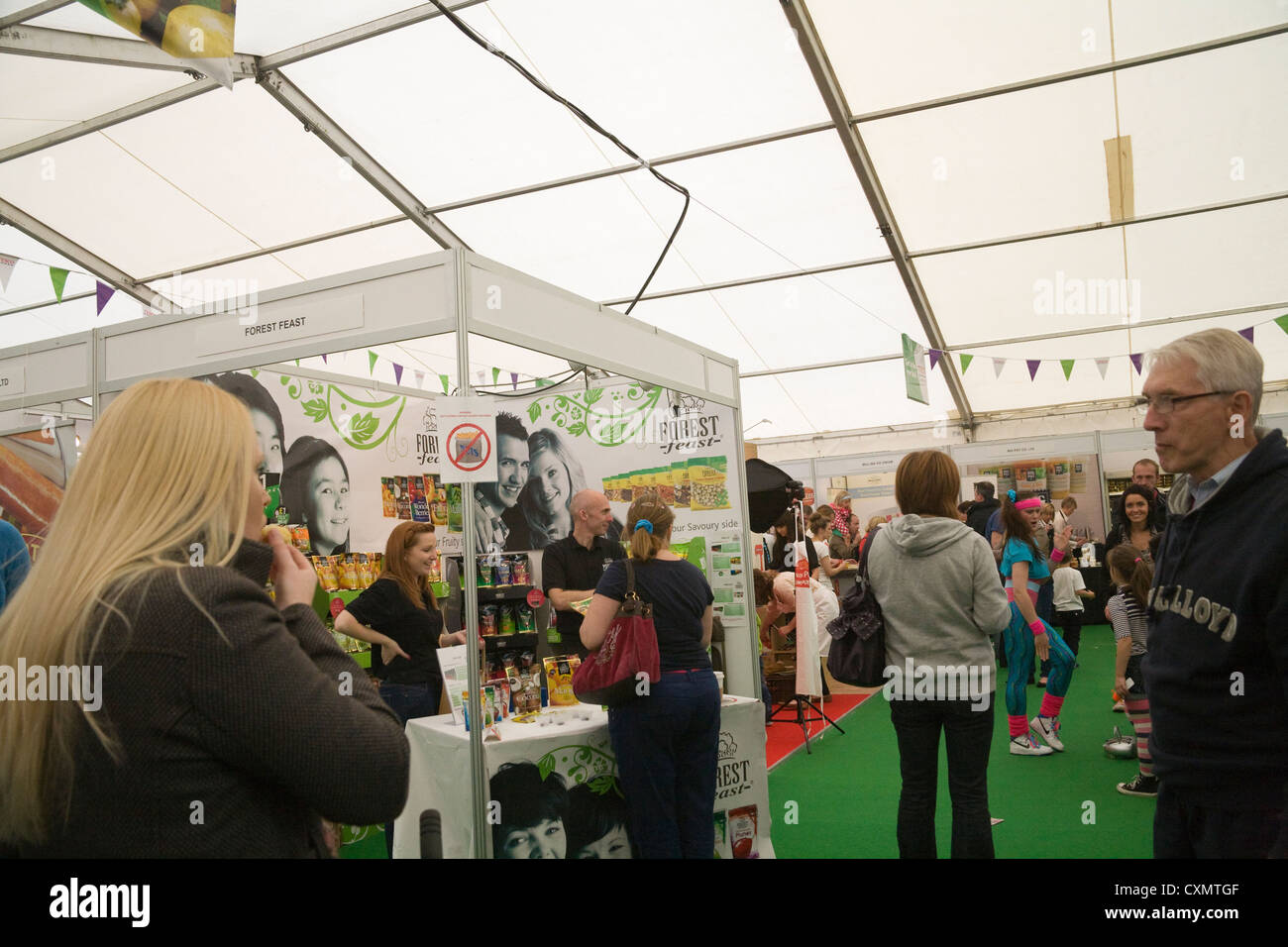 Northern Ireland Food fair feiert besten lokalen irischen produzieren Stockfoto