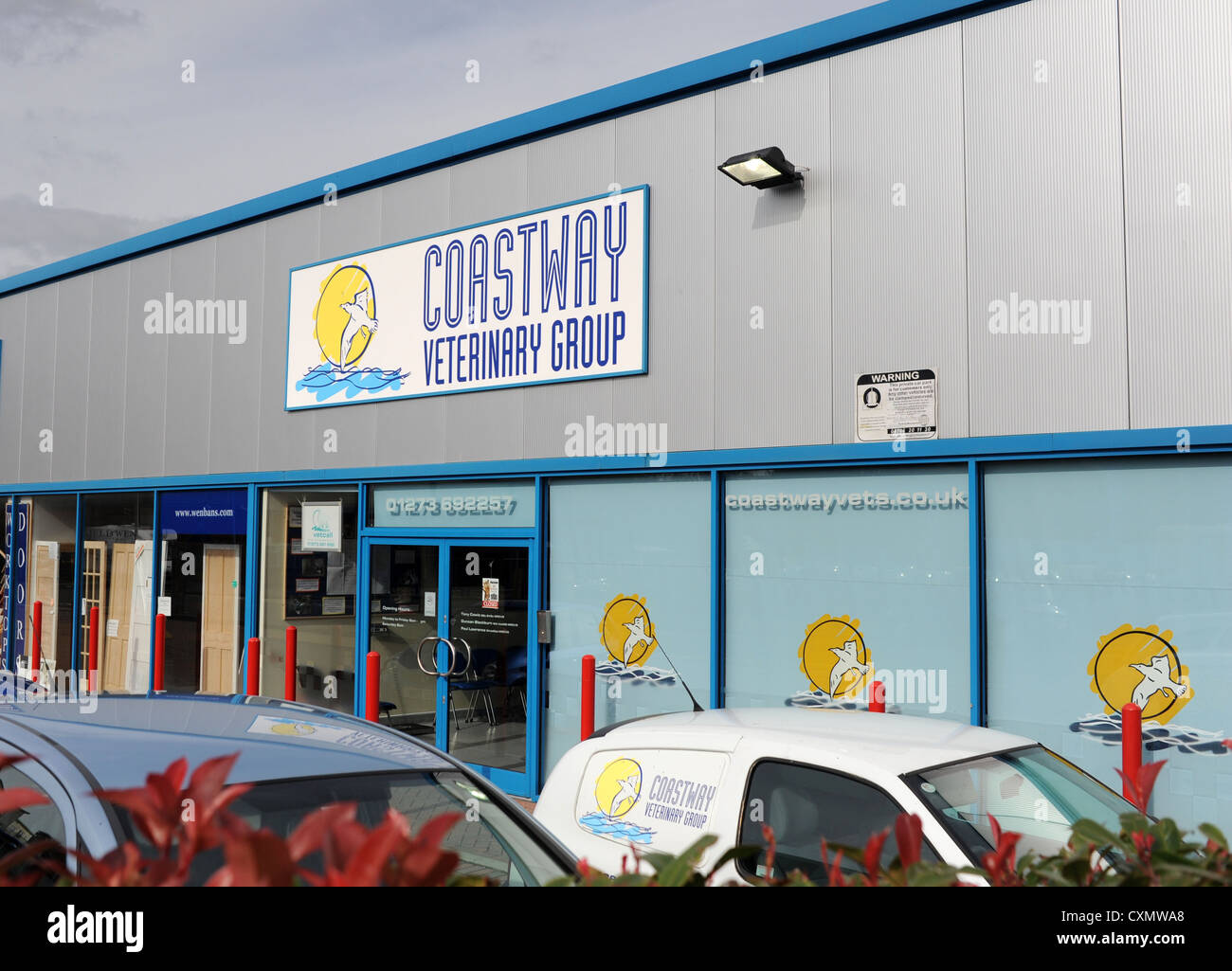Die Coastway Veterinary Group in Brighton, Vereinigtes Königreich Stockfoto