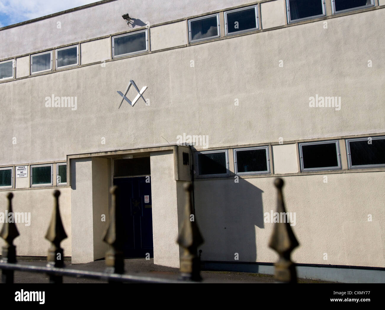 Der Masonic Hall in Chippenham, Wiltshire England Stockfoto