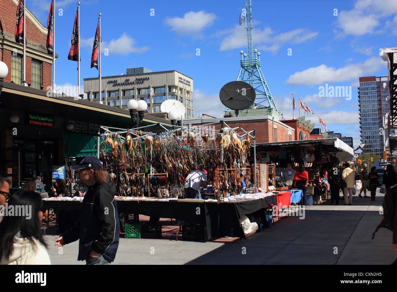 Kanada, Ontario, Ottawa, Byward Markt Stockfotografie Alamy