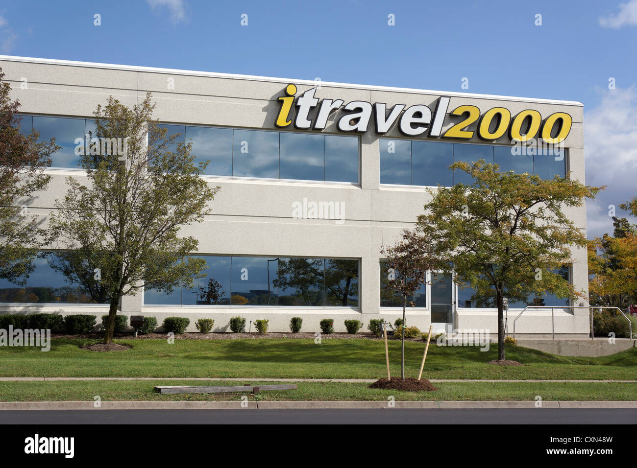 iTravel2000, Reisebüro Bürostandort, Mississauga, Ontario, Kanada Stockfoto