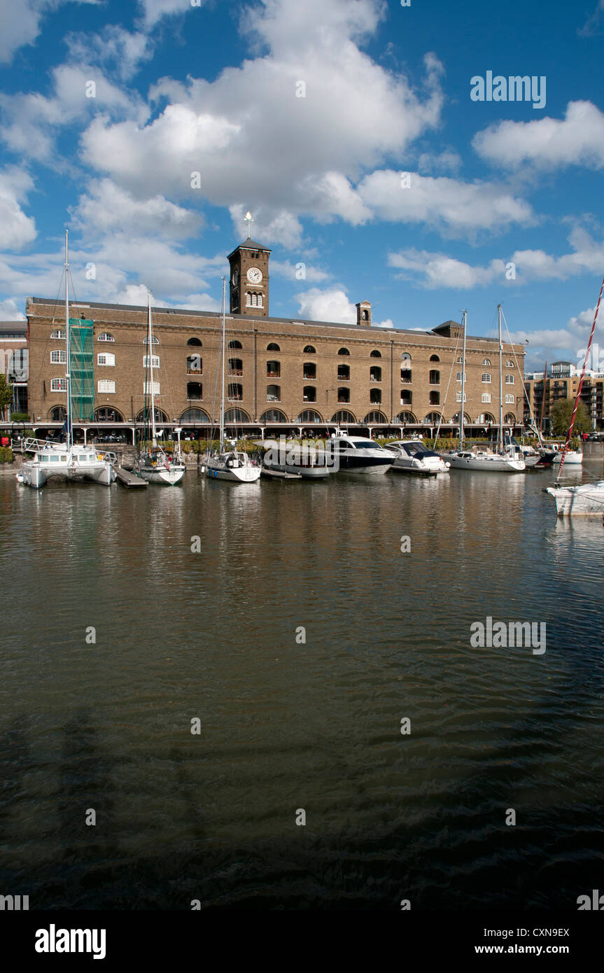 St. Katharine Dock, City of London, UK Stockfoto