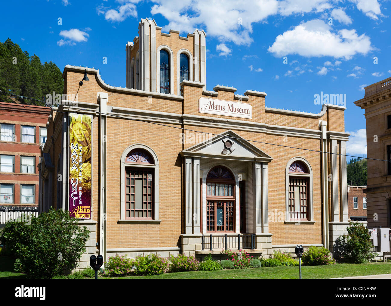 Adams-Museum in der historischen Stadt Deadwood, South Dakota, USA Stockfoto