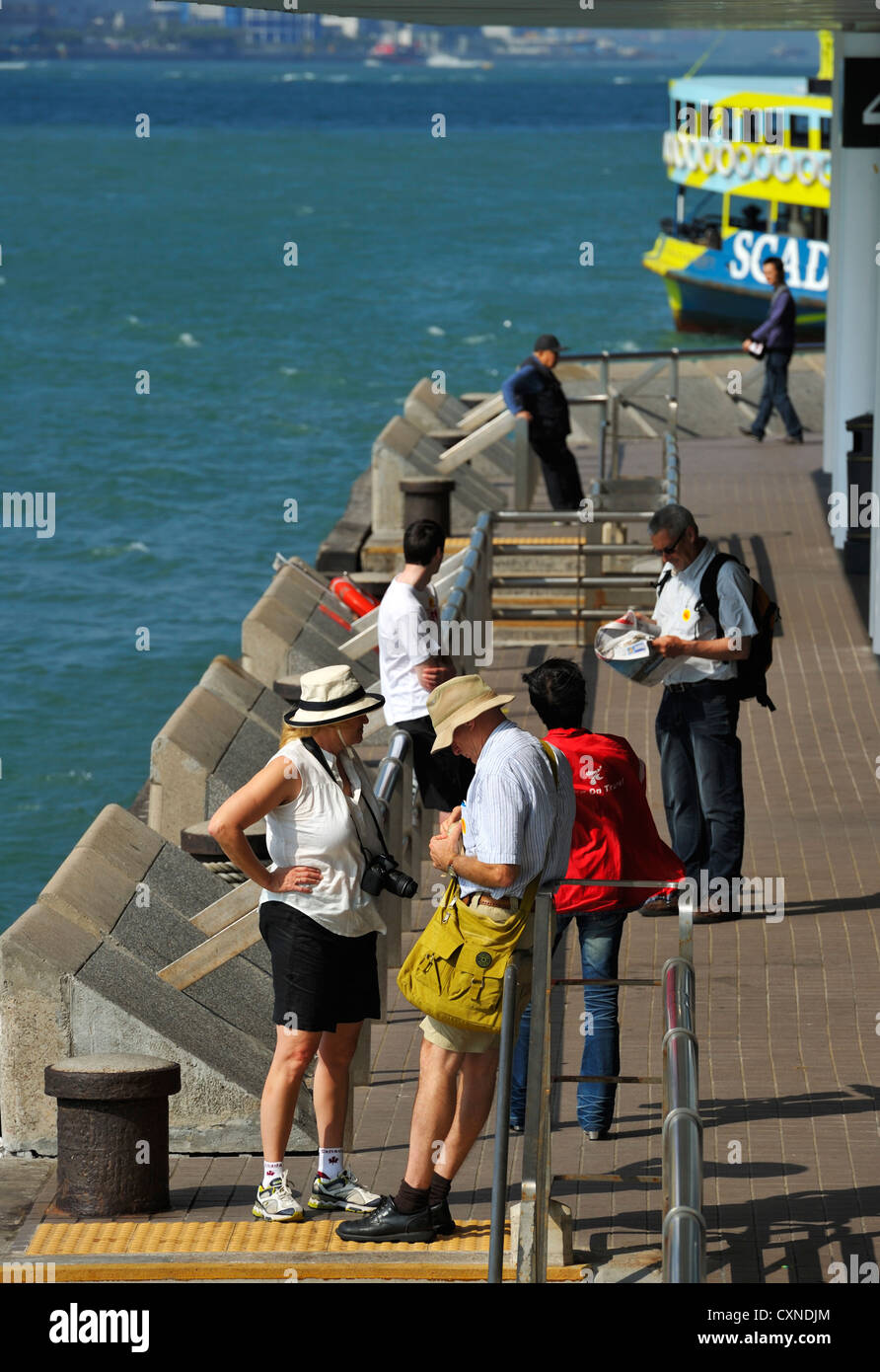Tsim Sha Tsui Promenade, Hongkong, CN Stockfoto