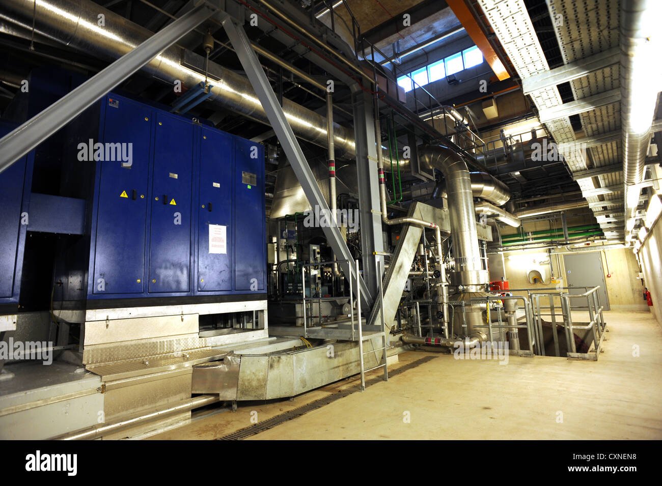 Newhaven Verbrennungsanlage Verwertungsanlage eine Energie von Veolia laufen Stockfoto