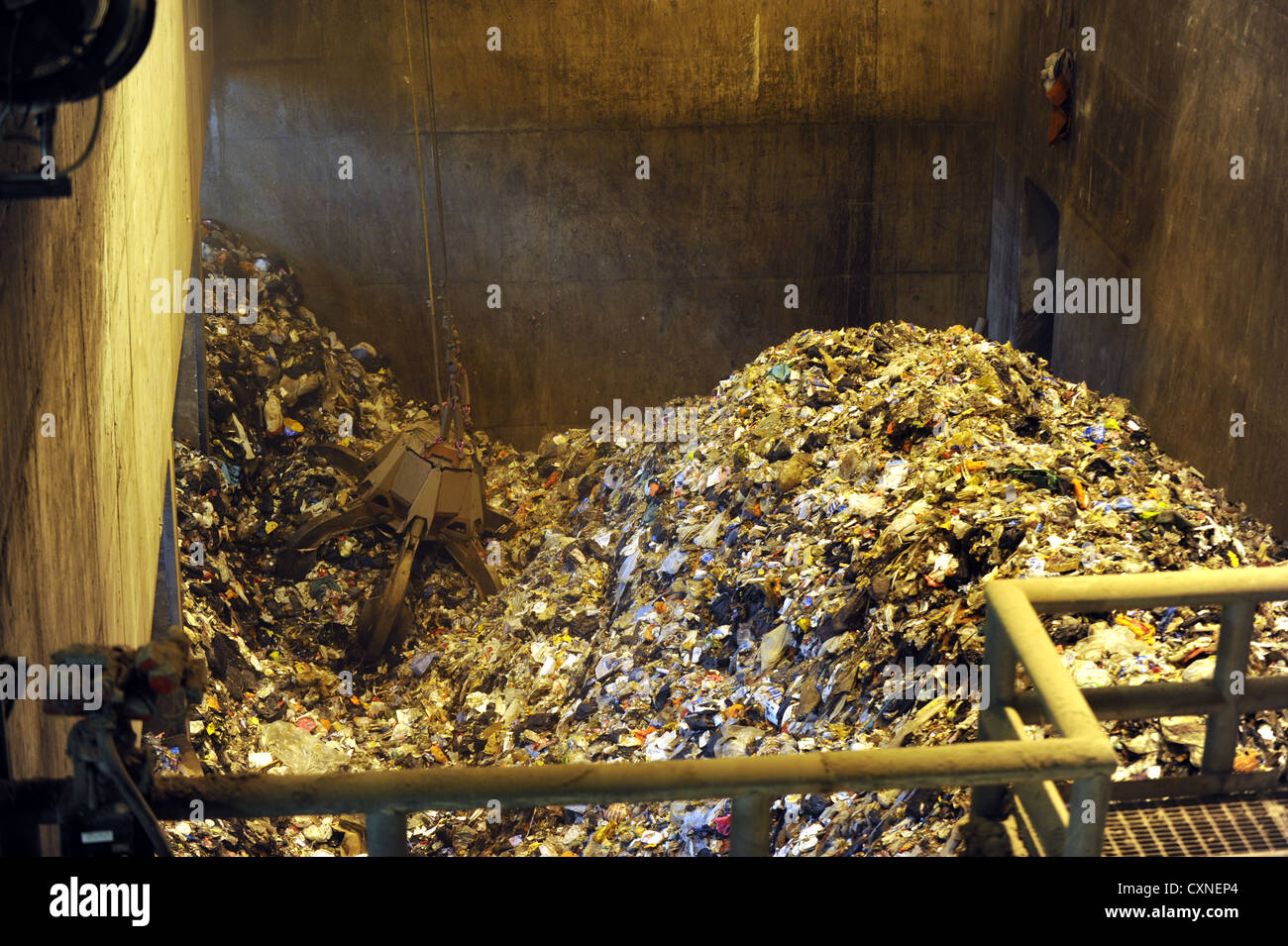 Newhaven Verbrennungsanlage Verwertungsanlage eine Energie von Veolia laufen Stockfoto