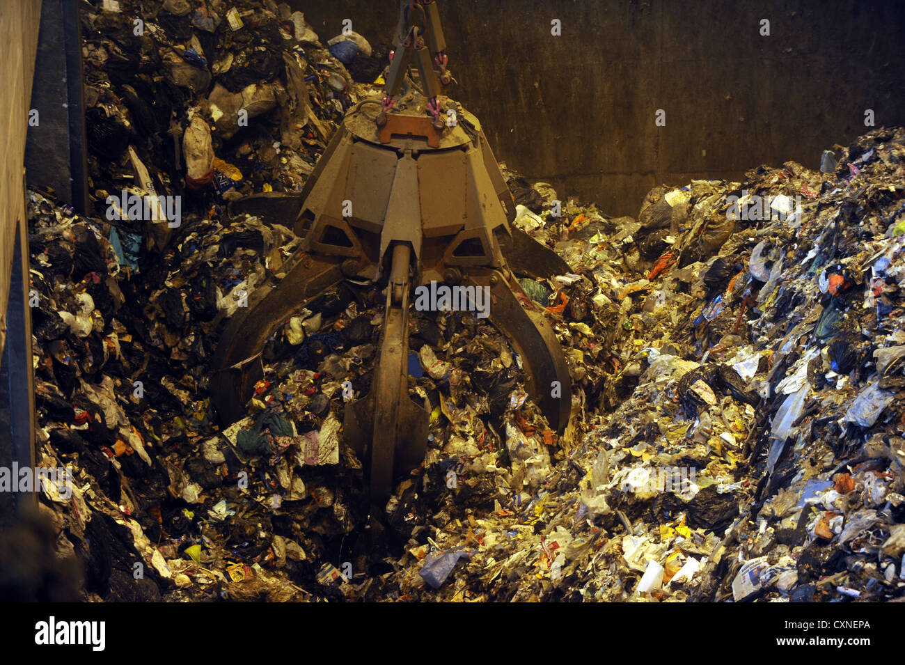 Newhaven Verbrennungsanlage Verwertungsanlage eine Energie von Veolia laufen Stockfoto