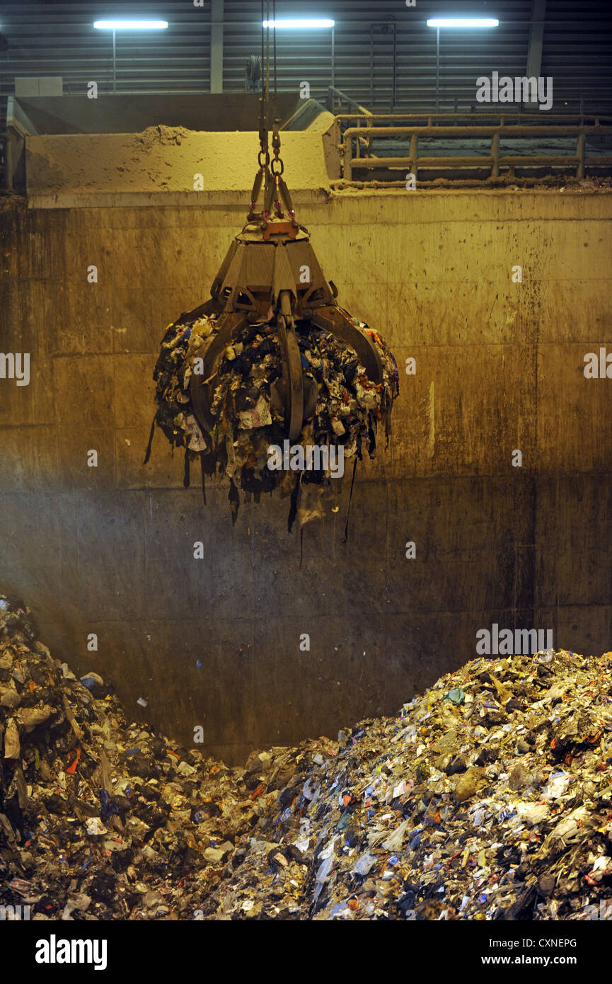 Newhaven Verbrennungsanlage Verwertungsanlage eine Energie von Veolia laufen Stockfoto