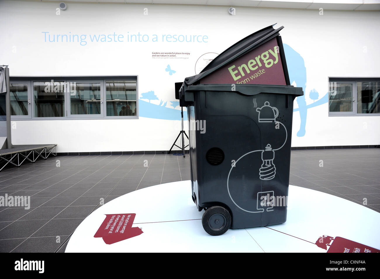 Newhaven Verbrennungsanlage Verwertungsanlage eine Energie von Veolia laufen Stockfoto