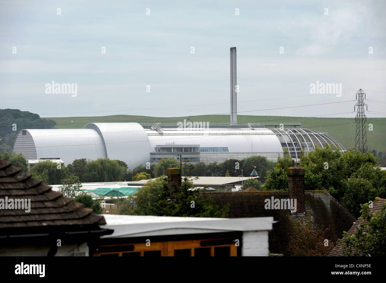 Newhaven Verbrennungsanlage Verwertungsanlage eine Energie von Veolia laufen Stockfoto