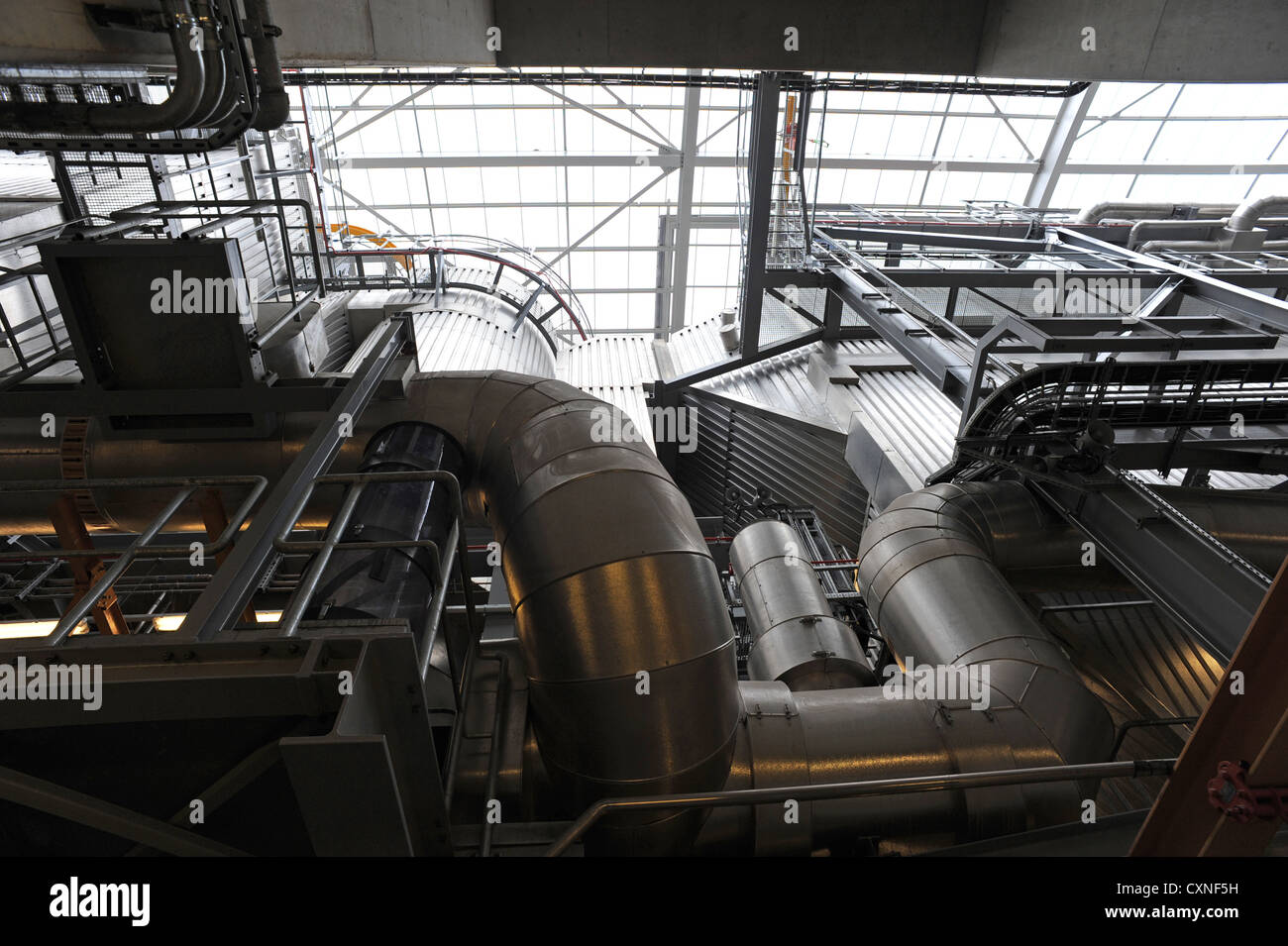 Newhaven Verbrennungsanlage Verwertungsanlage eine Energie von Veolia laufen Stockfoto