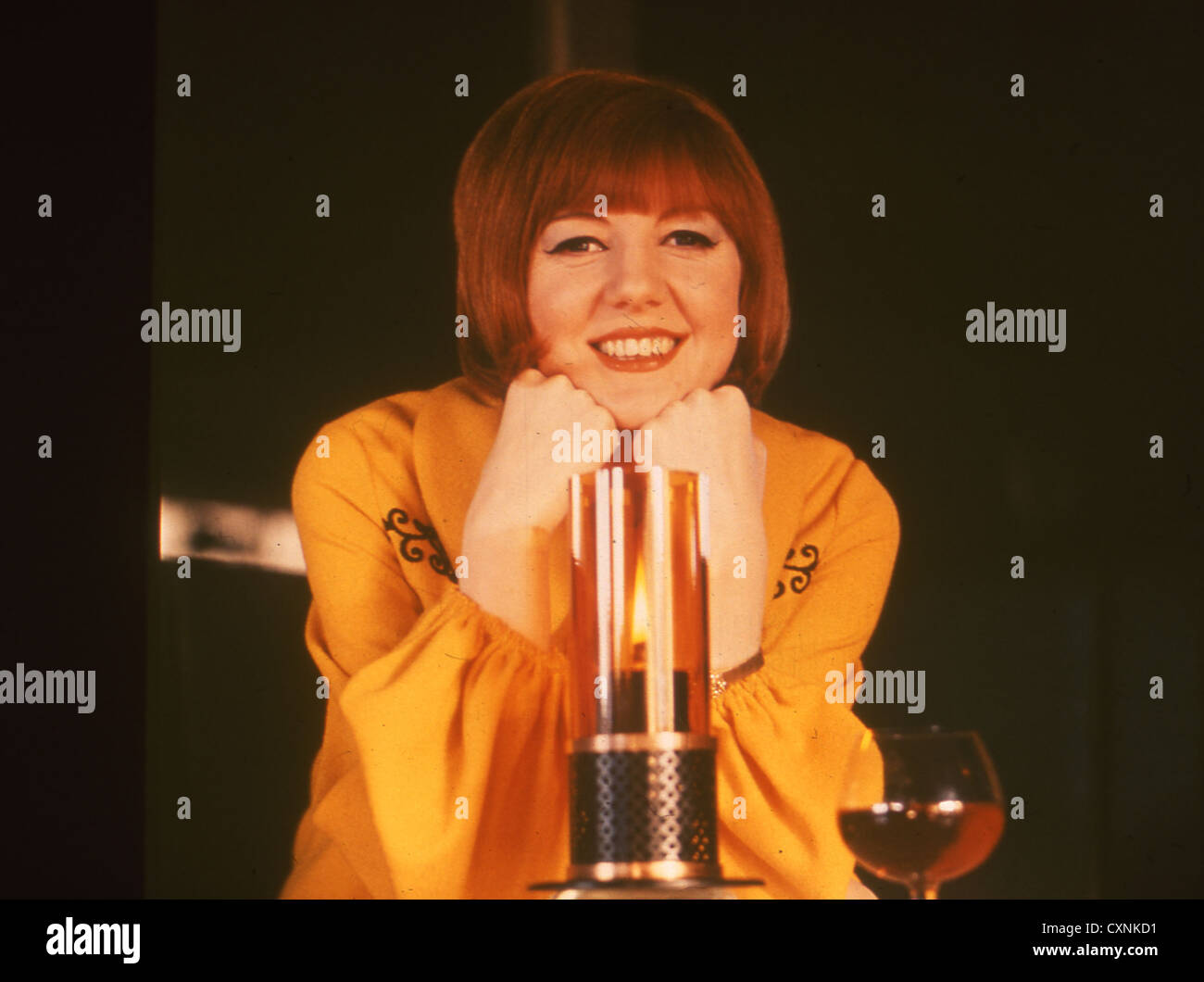 CILLA BLACK UK Sängerin und Moderatorin über 1968 Stockfoto