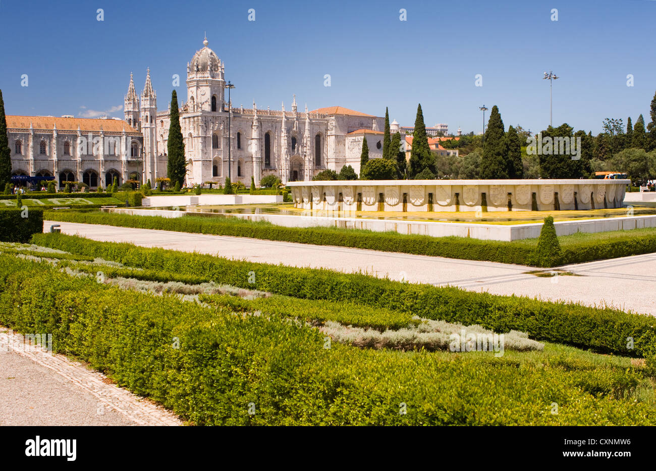 Kloster des Hieronymus, Santa Maria de Belém, Lissabon, Portugal Stockfoto