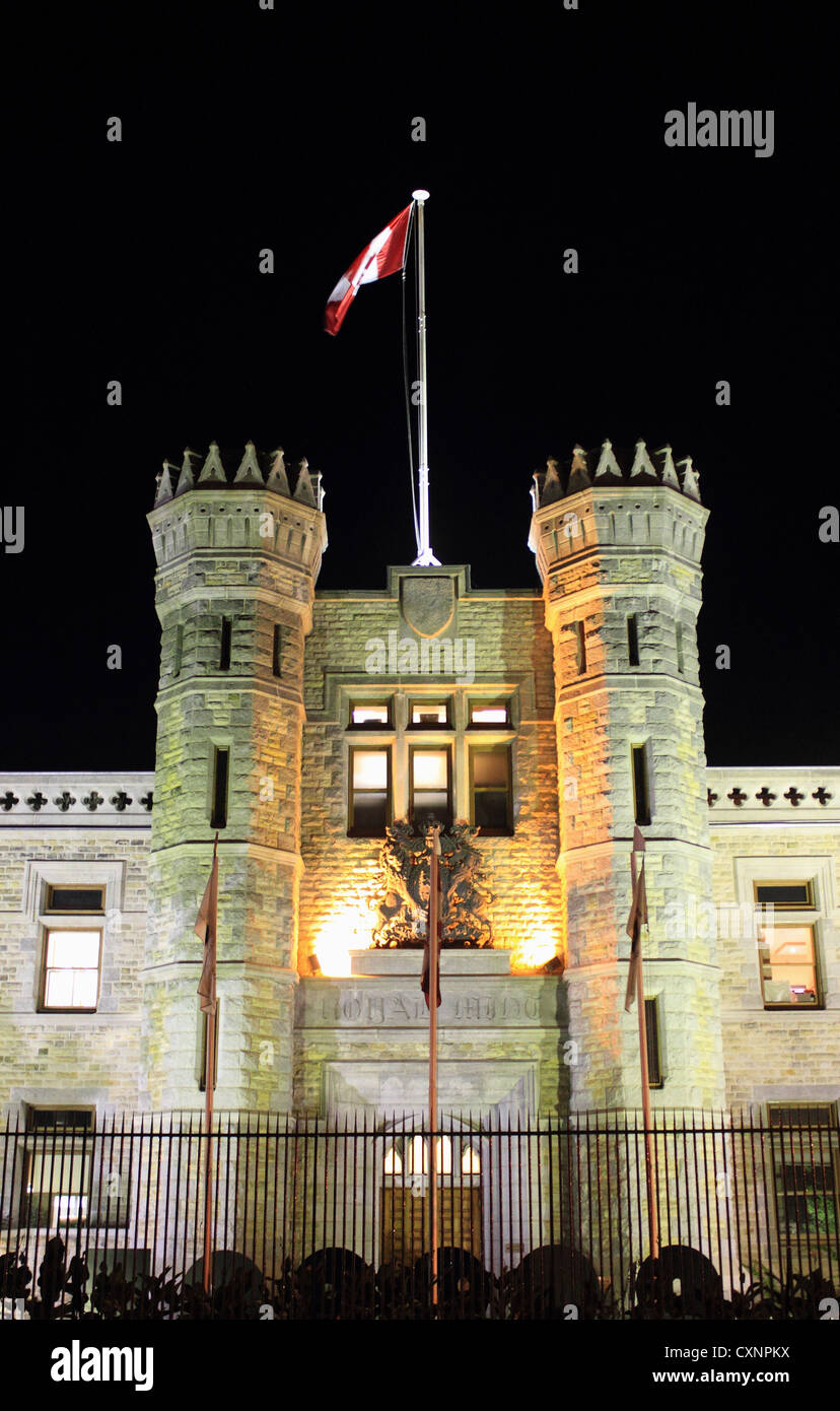 Die königliche kanadische Minze auf Sussex Antrieb in Ottawa, Ontario Kanada Stockfoto