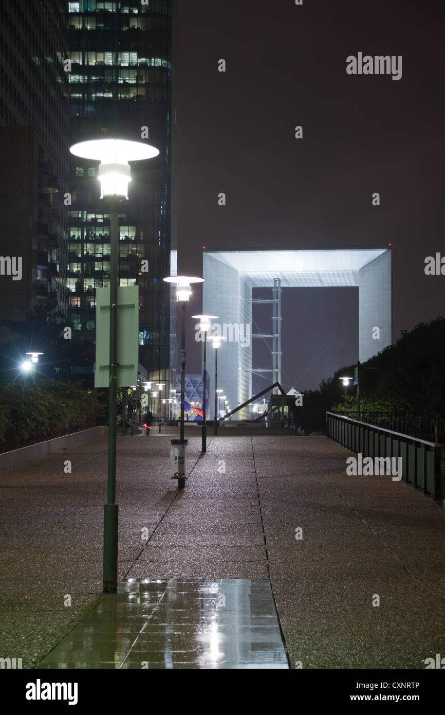 La Grande Arche De La Défense, Paris, Frankreich. Stockfoto