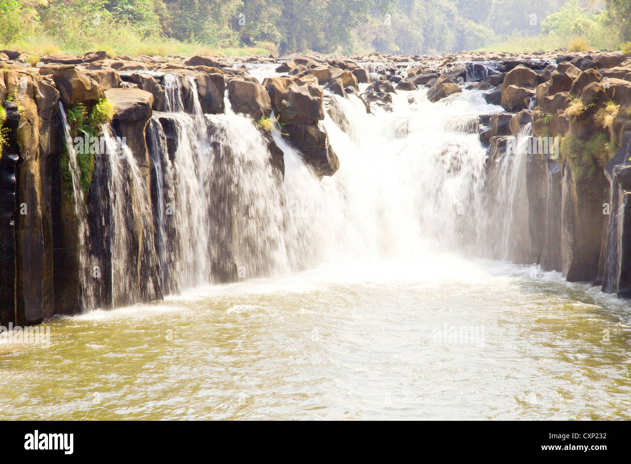 Tad pha Suam Wasserfall Stockfoto