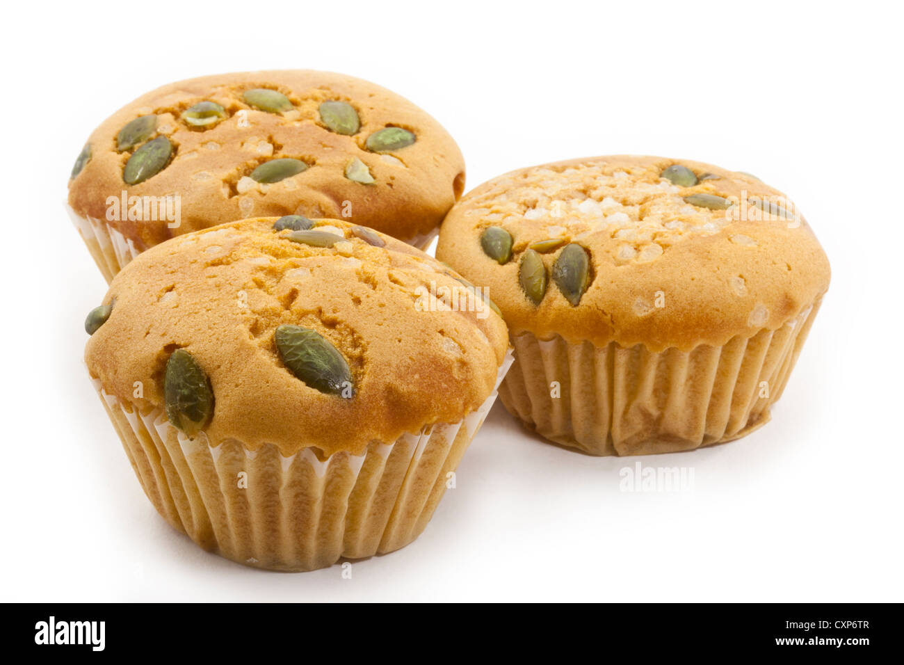 Rosinen-Muffin Stockfoto