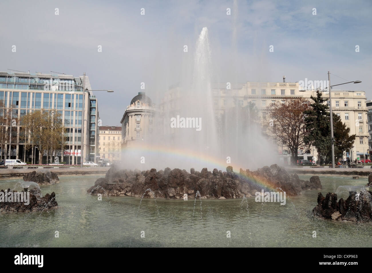 Der Hochstrahlbrunnen Brunnen Stockfotos und -bilder Kaufen - Alamy