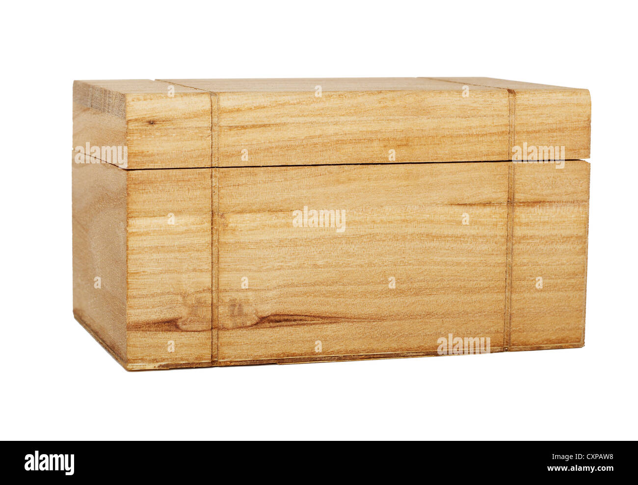 Holz-Box Stockfoto