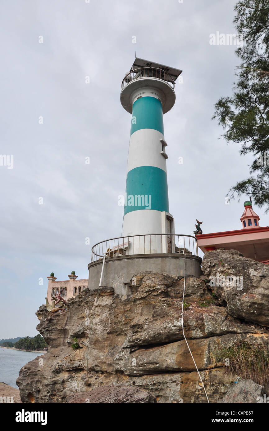 Leuchtturm auf der Insel Phu Quoc Stockfoto