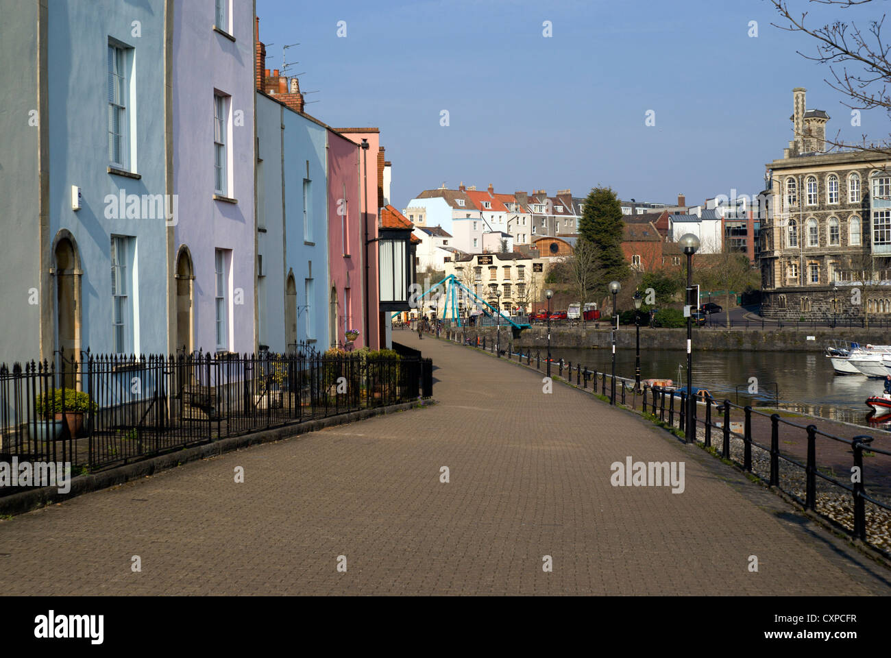 Bathurst Becken Bristol docks england Stockfoto