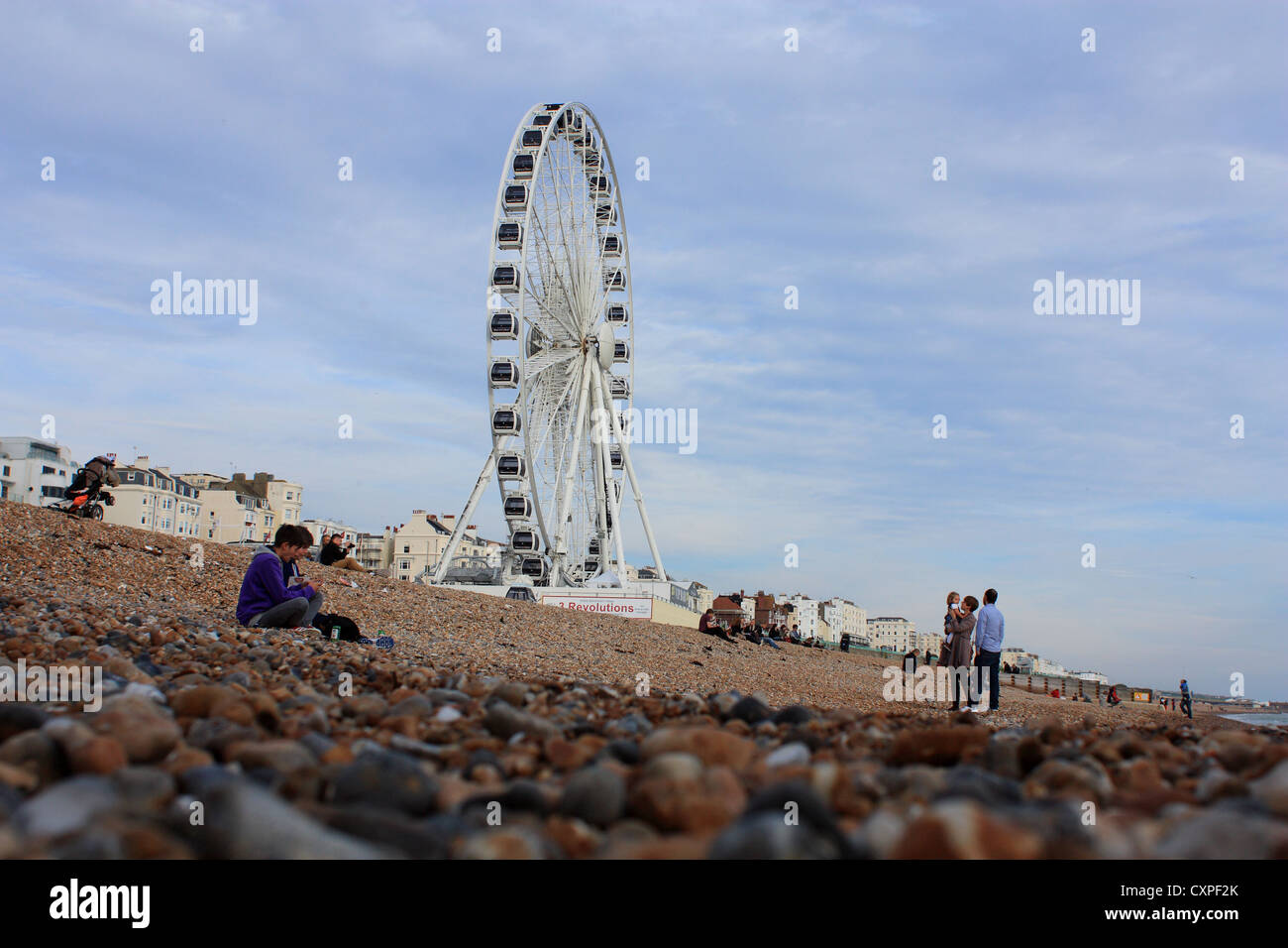 Riesenrad im Brighton Stockfoto