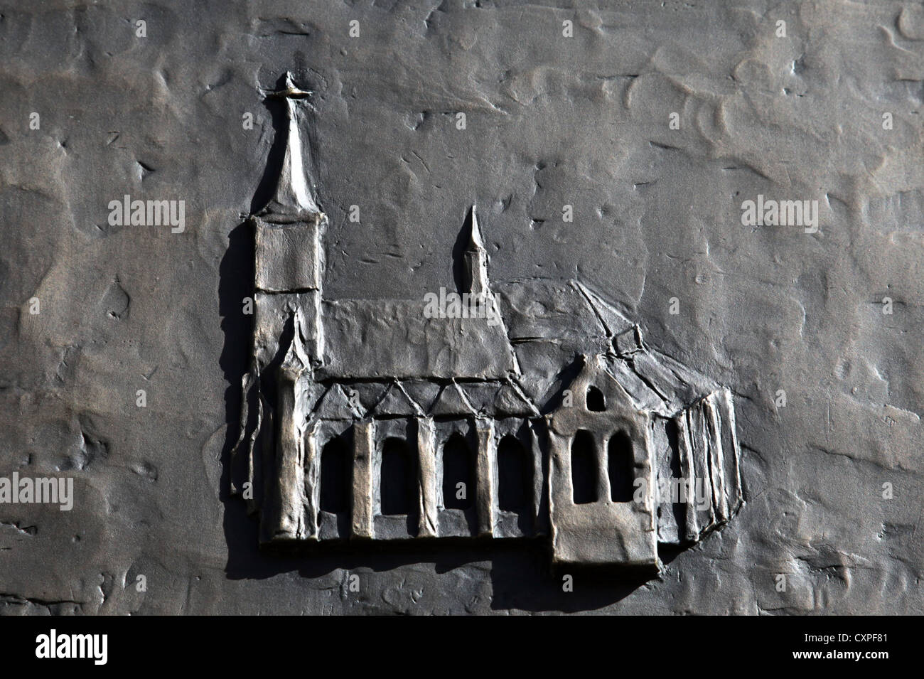 Die Vrouwekerk, Lady's-Kirche, Liebfrauenkirche, ein 14. Jahrhundert Kirche in der niederländischen Stadt Leiden. Stockfoto
