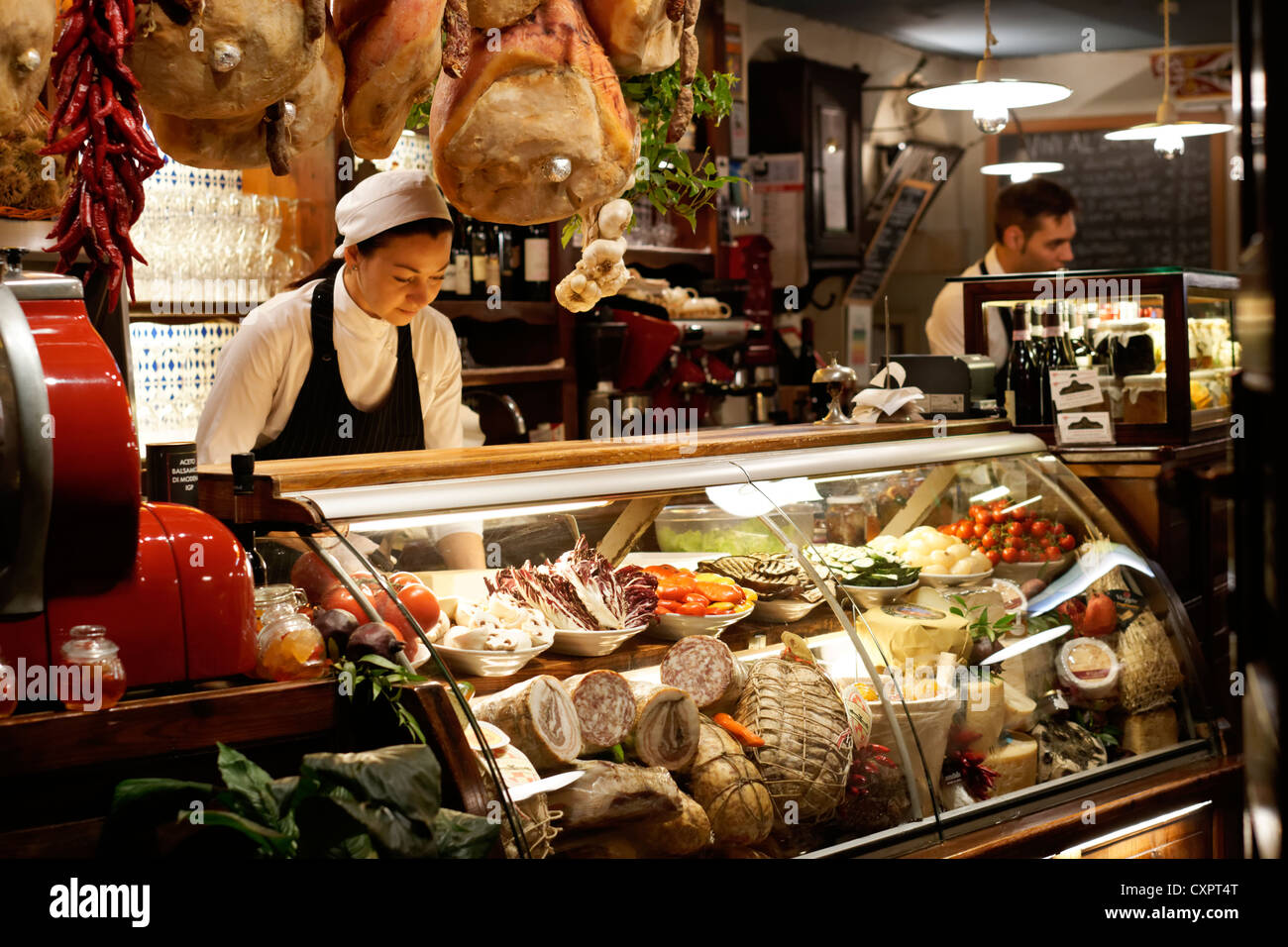 Restauarant in Verona, Italien Stockfoto