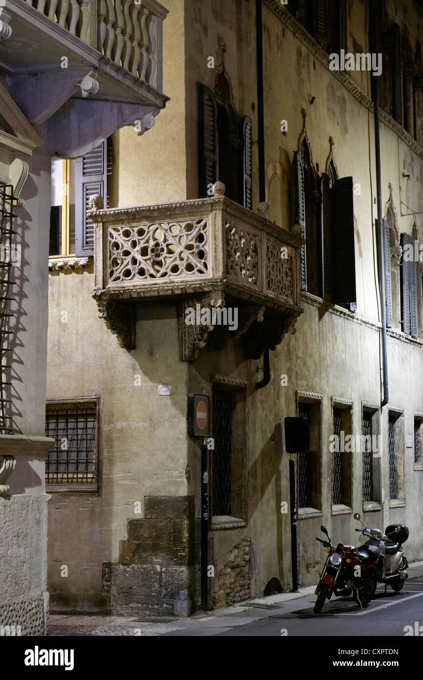 Straße in Verona, Italien Stockfoto