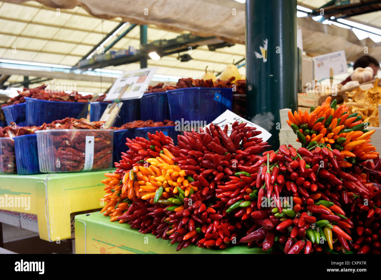 Markt von Rialto, Venedig, Italien Stockfoto