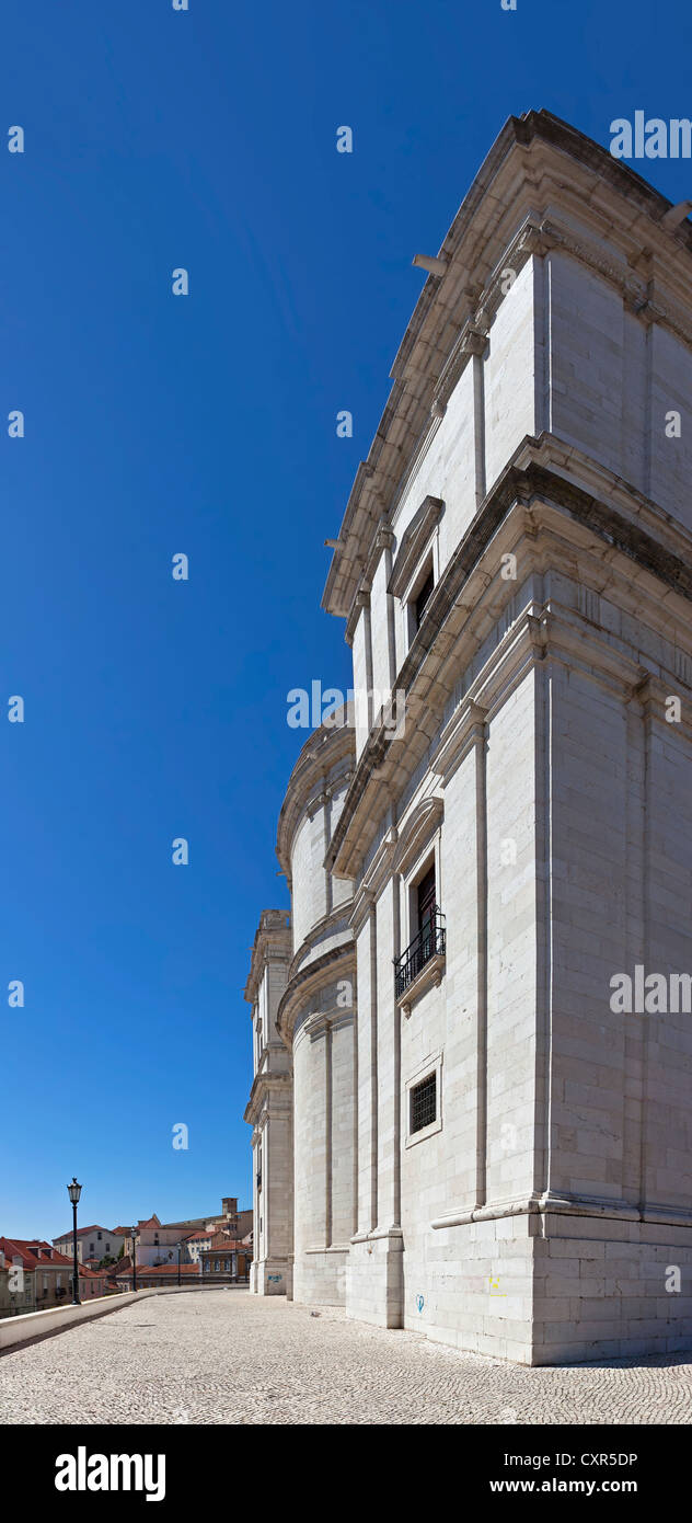 Kirche Santa Engrácia, besser bekannt als nationale Pantheon (Panteão Nacional). Lissabon, Portugal. barocke Architektur des 17. Jahrhunderts Stockfoto