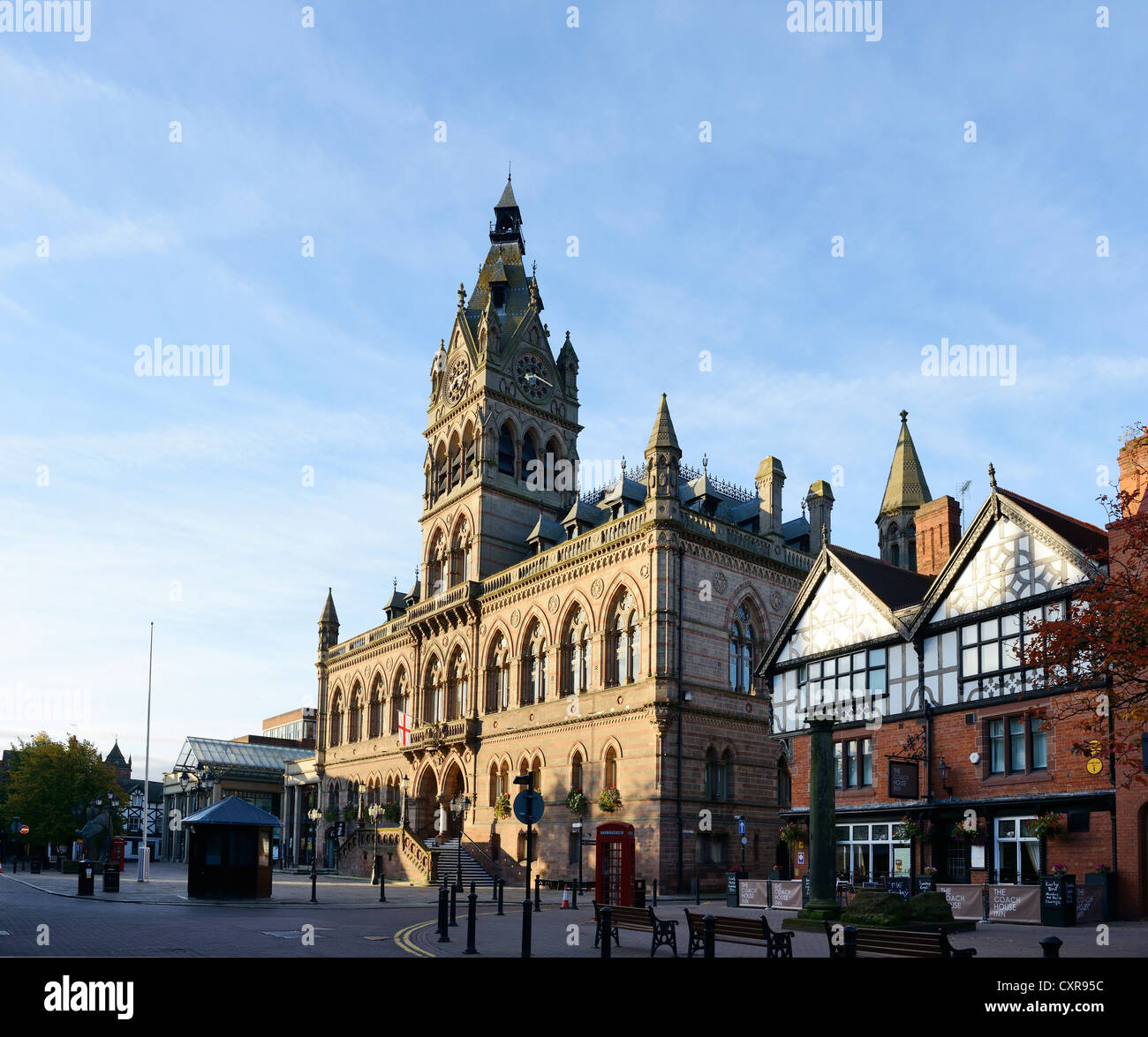 Rathaus von Chester UK Stockfoto