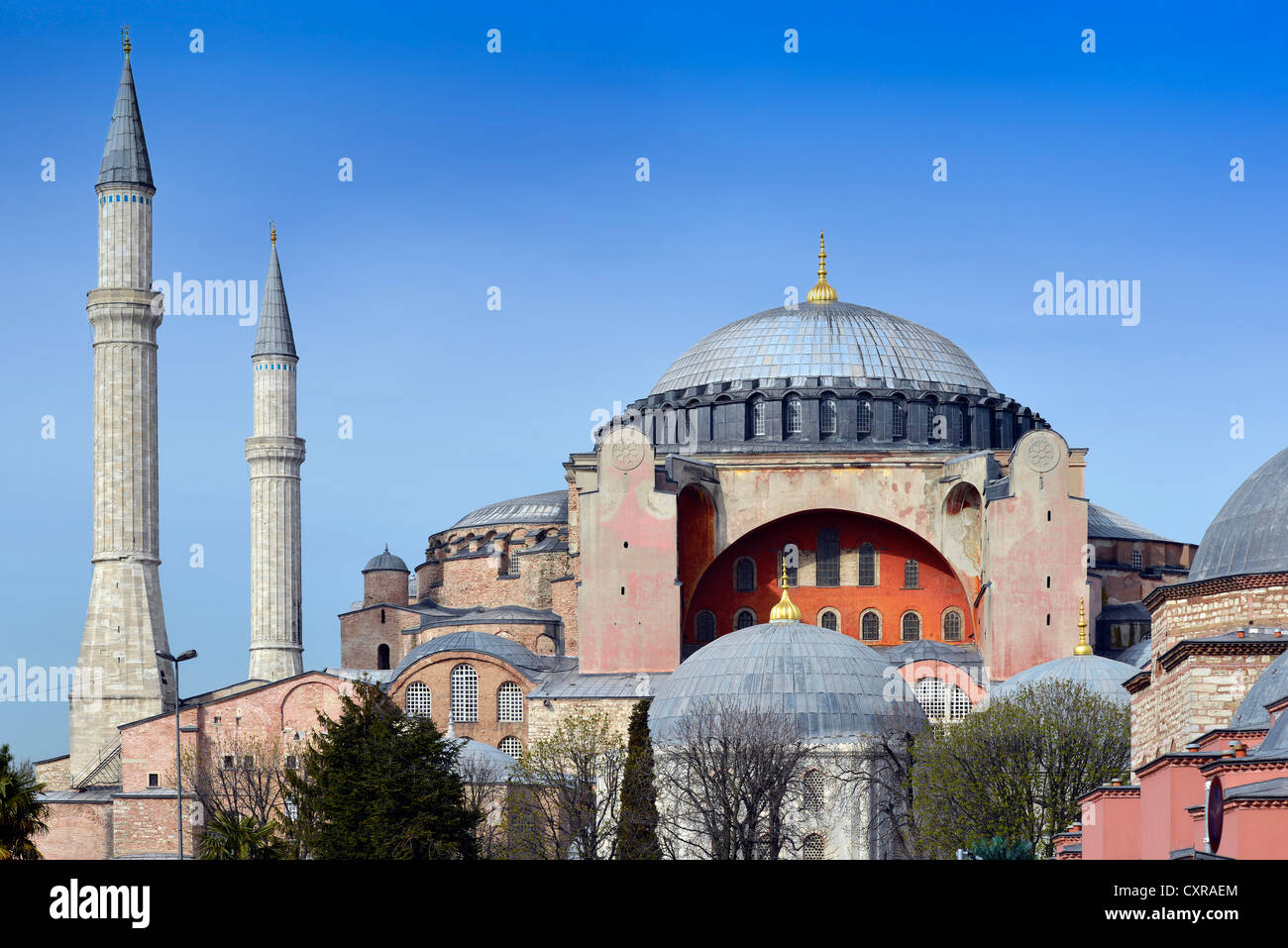 Hagia Sophia, Ayasofya, UNESCO World Heritage Site, Istanbul, Türkei, Europa, PublicGround Stockfoto