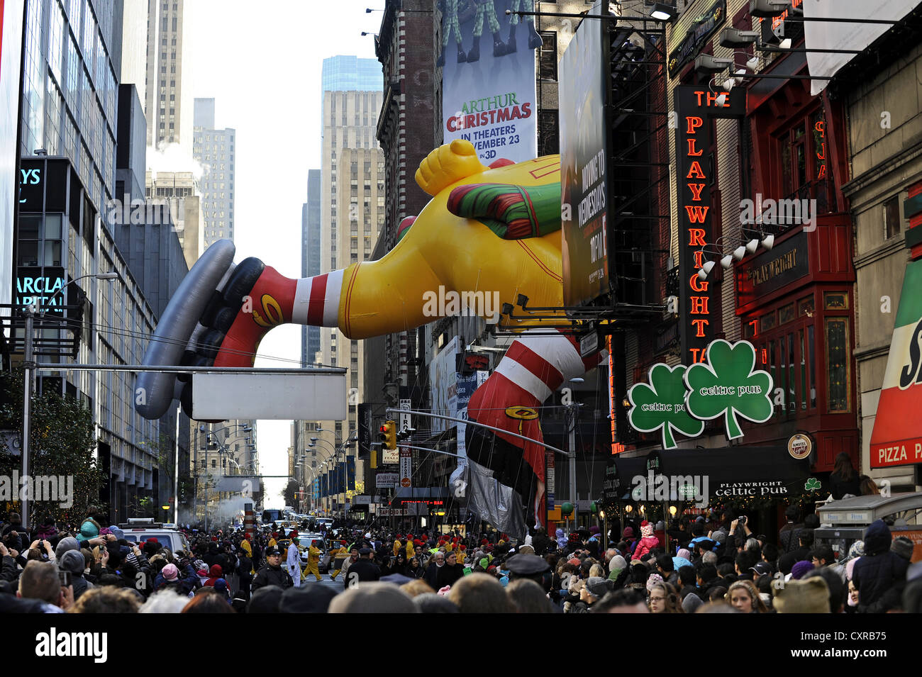 Thanksgiving Parade, Midtown Manhattan, New York City, New York, USA, Nordamerika Stockfoto