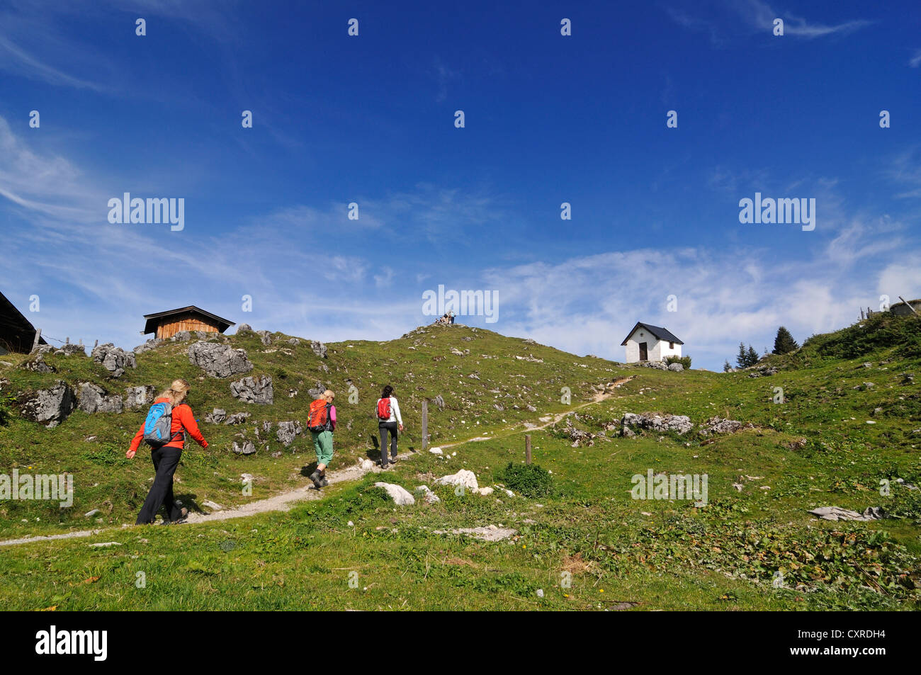 alpenübergang zwischen bayern und tirol