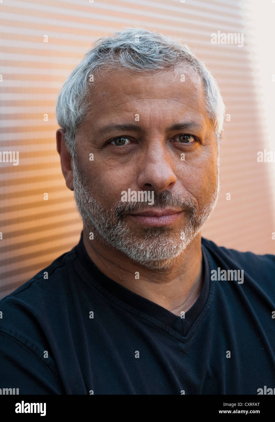 Schauspieler und ehemaliger professioneller Fußballspieler Jimmy Hartwig bei einem Fototermin in Ismaning bei München, Bayern, Deutschland, Europa Stockfoto