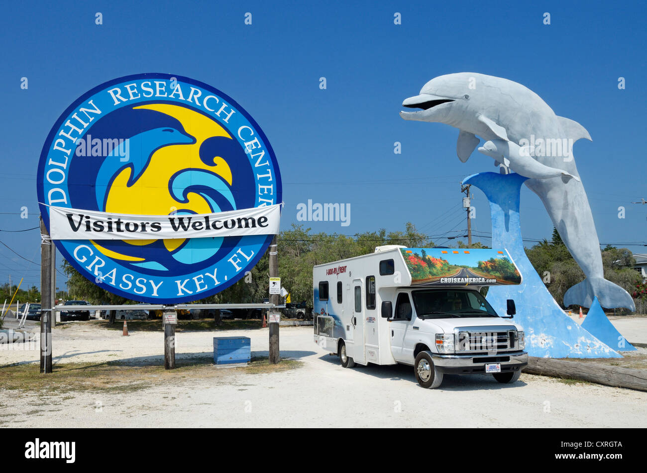 Dolphin Research Center, Grassy Key, Florida, USA Stockfoto