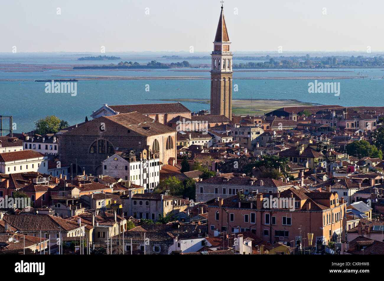 Blick auf die Kirche Chiesa di San Francesco Dell Vigna, Venedig, Venezia, Veneto, Italien, Europa Stockfoto