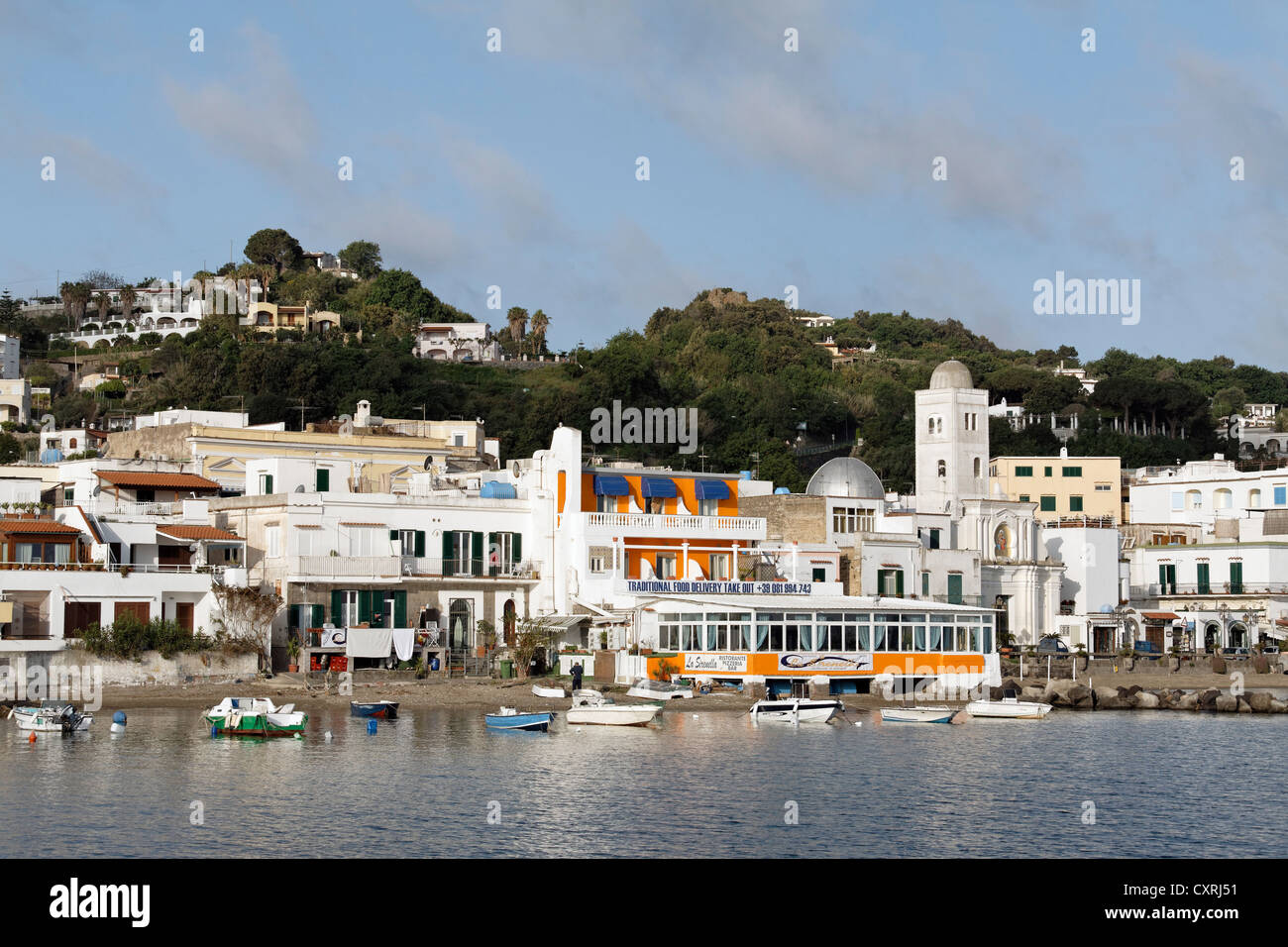 Lacco Ameno, auf der Insel Ischia, Golf von Neapel, Kampanien, Süditalien, Italien, Europa Stockfoto
