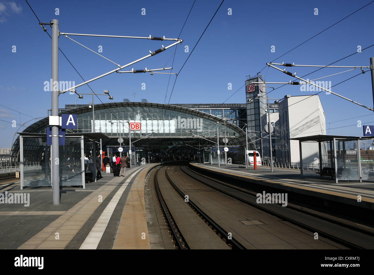 Hauptbahnhof Berlin, Berlin, Deutschland, Europa Stockfoto