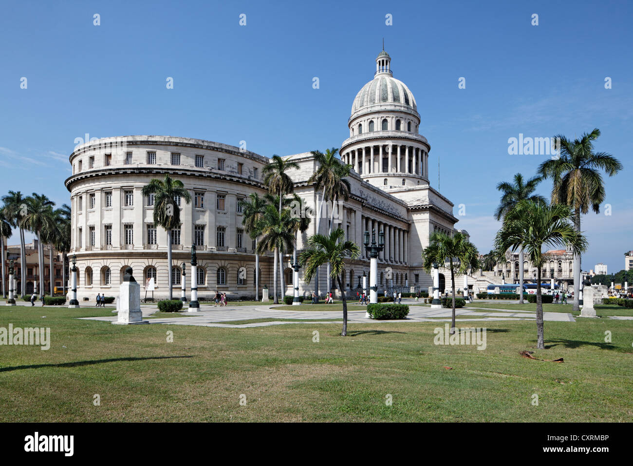 El Capitolio oder National Capitol Building, Altstadt, UNESCO-Weltkulturerbe Hertiage, Villa San Cristobal De La Habana, La Habana Stockfoto