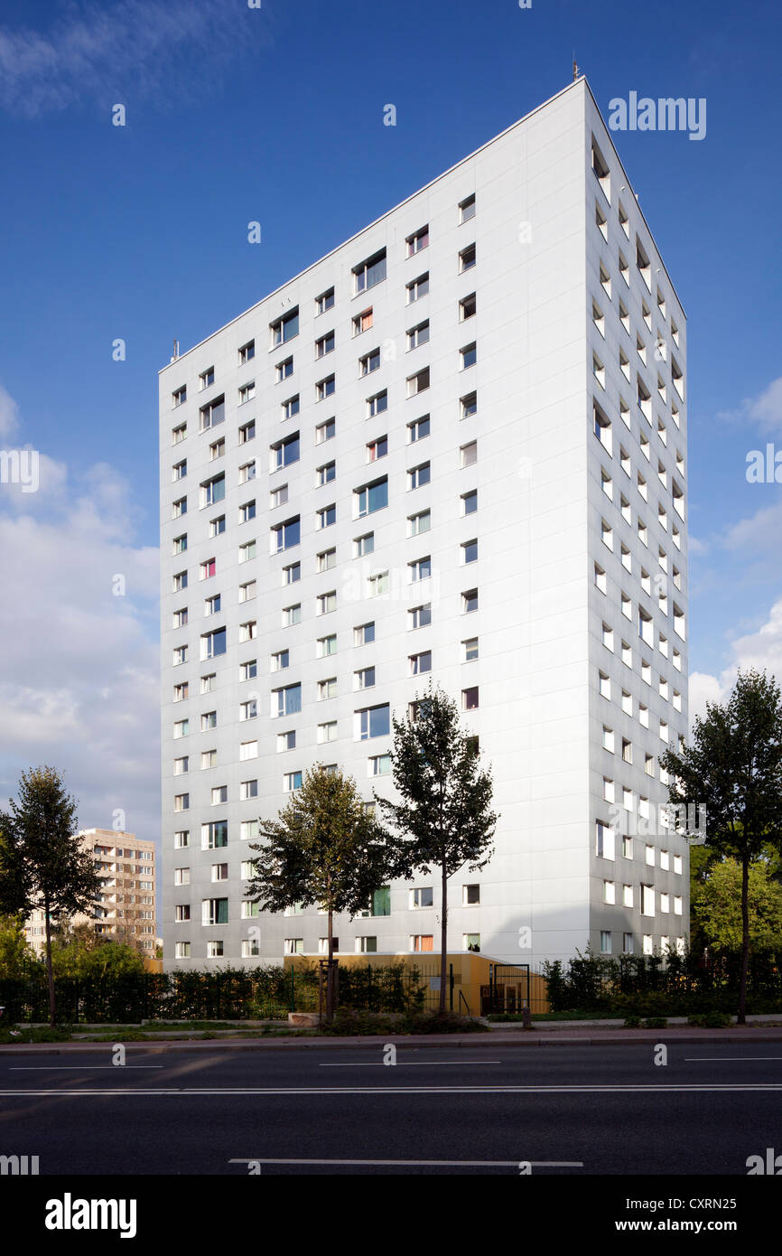 Students' hostel, internationalen Gästehaus, Studentenschaft, an der technischen Universität Dresden, Dresden TU Dresden von Stockfoto