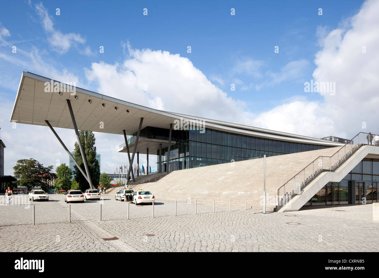 Internationalen Congress Center Dresden, Sachsen, Deutschland, Europa, PublicGround Stockfoto