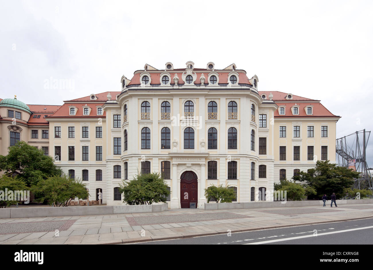 Stadt Musseum, ehemalige Land- und Steuer-Haus, Altstadt, Dresden, Sachsen, Deutschland, Europa, PublicGround Stockfoto